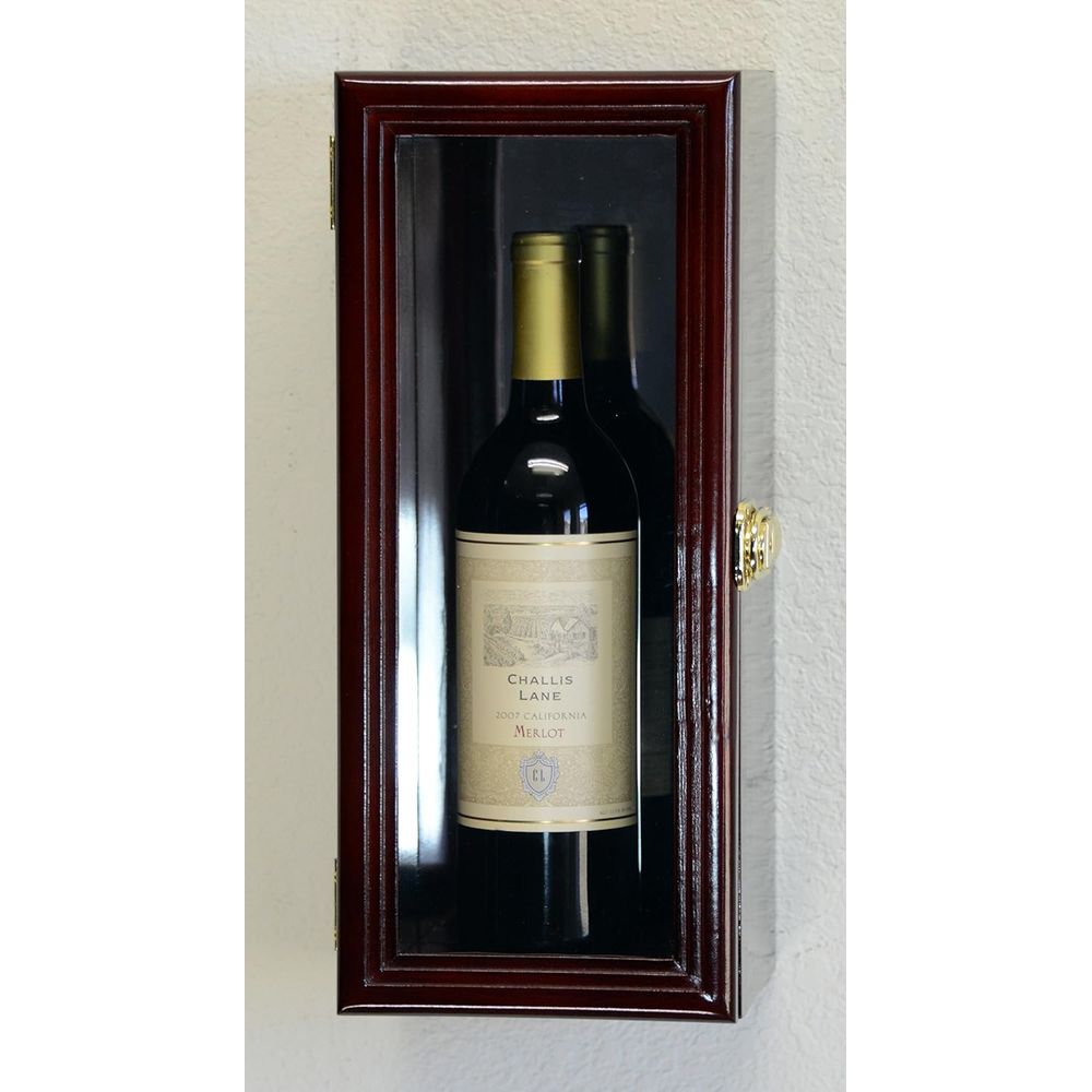 Wine & Beer Hydrometer - Vitrina de pared para botellas de