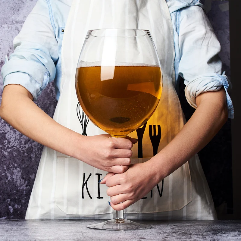 Wine Whiskey Beer - Vaso gigante para vino y cerveza