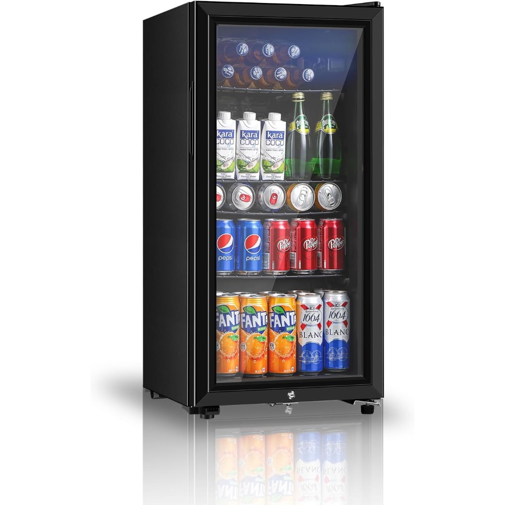 Wine Beer Refrigerator - Refrigerador de bebidas, minirefrigerador de tres