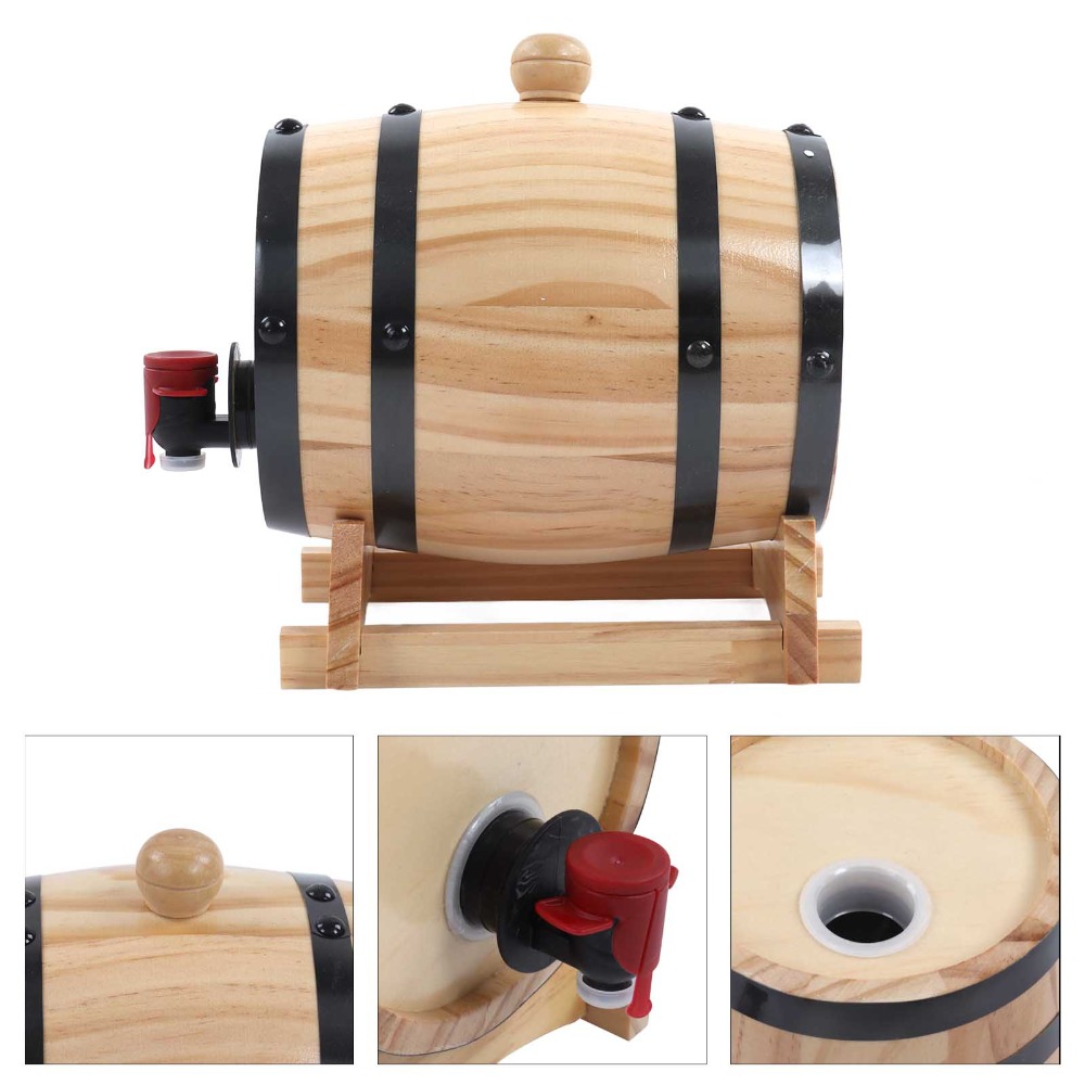Barriles de madera de pino vin - Wine Whiskey Beer reseña y precio
