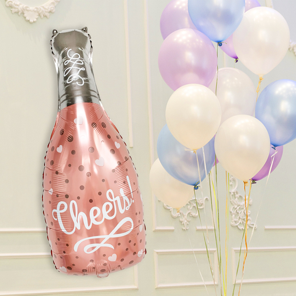 10 Globos de Aluminio con Form - Wine Beer Whiskey Year reseña y precio