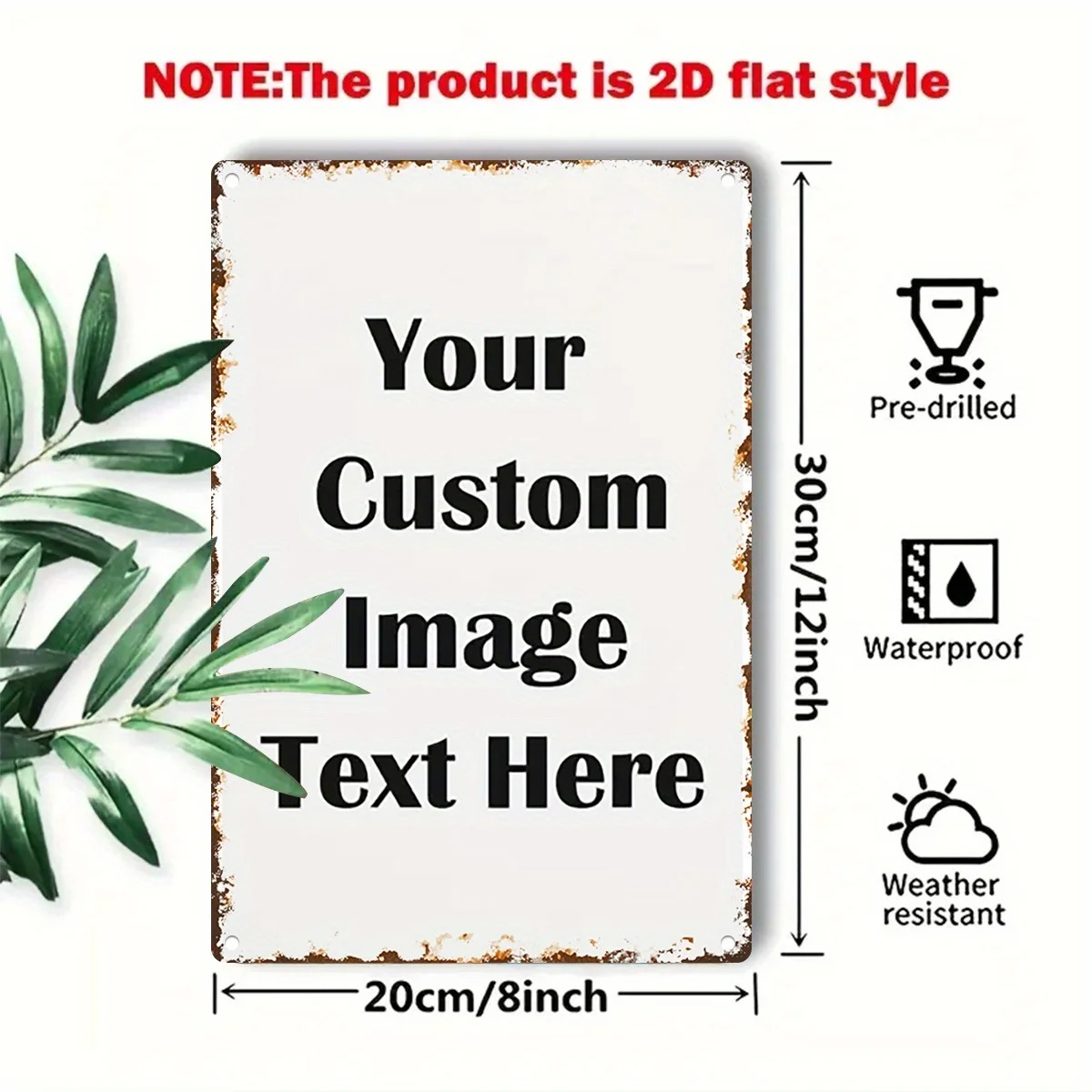 Letrero de Metal Personalizado - Wine Tag Label reseña y precio