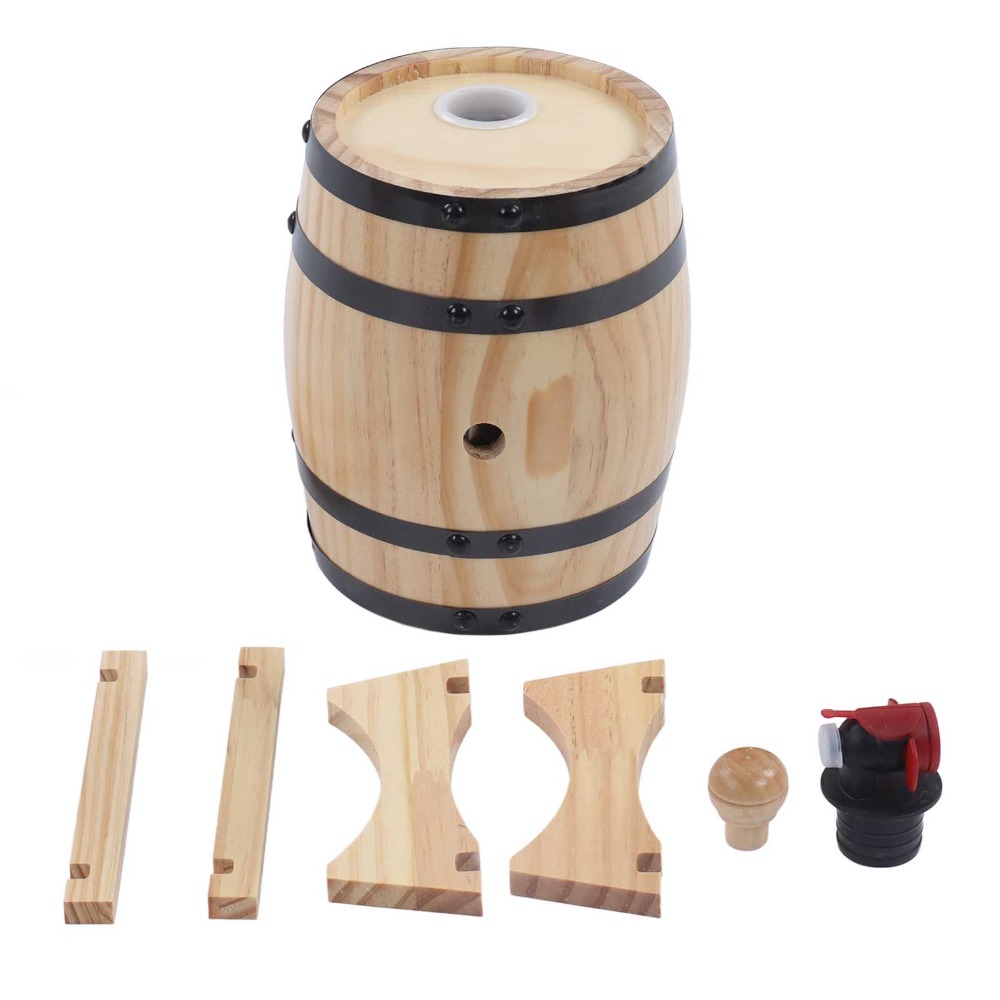 Barriles de madera de pino vin - Wine Whiskey Beer reseña y precio