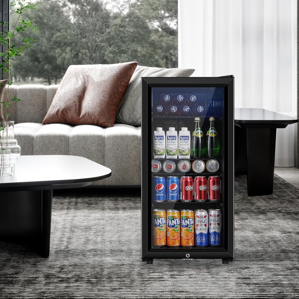 Refrigerador de bebidas, minir - Wine Beer Refrigerator reseña y precio