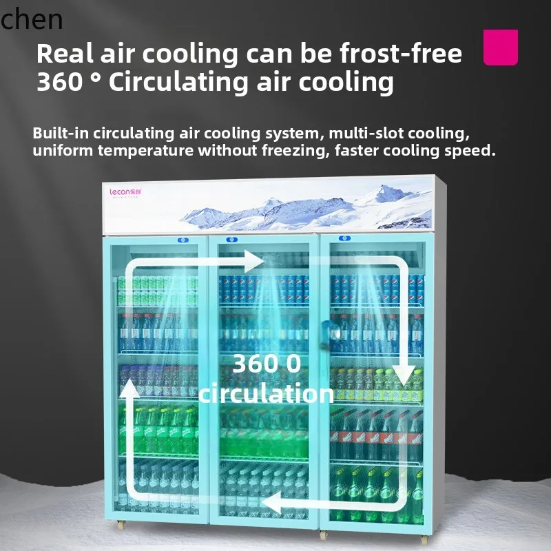Vitrina refrigerada para bebid - Wine Beer Supermarket reseña y precio
