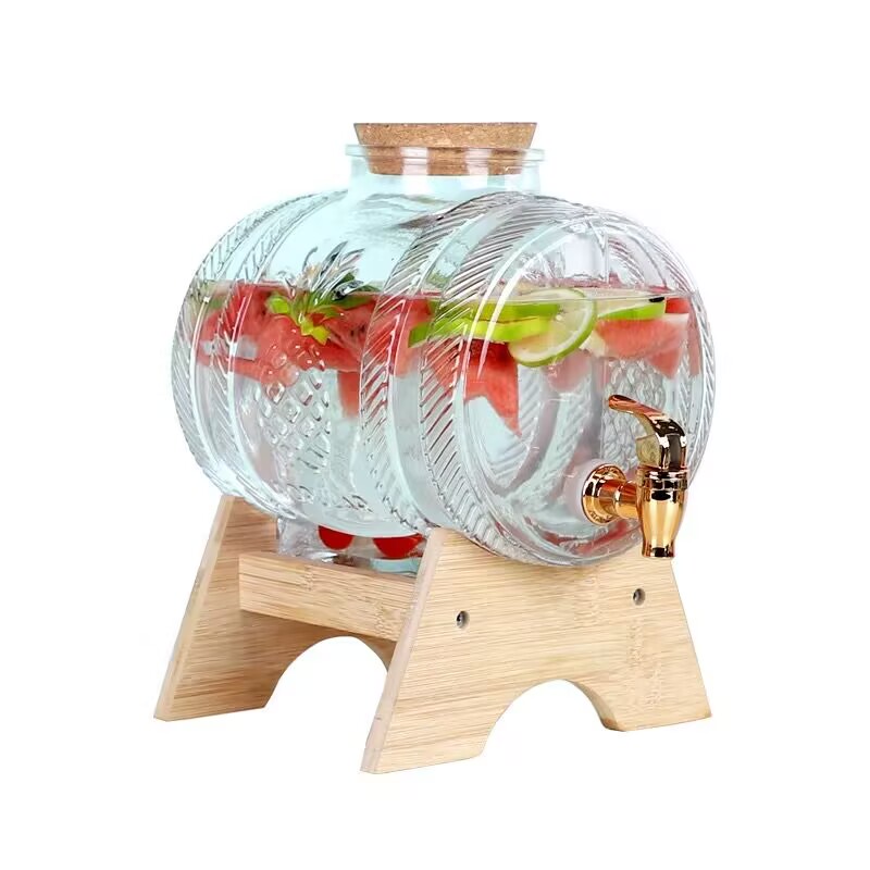 Barril de whisky de vidrio de  - Wine Whiskey Beer reseña y precio