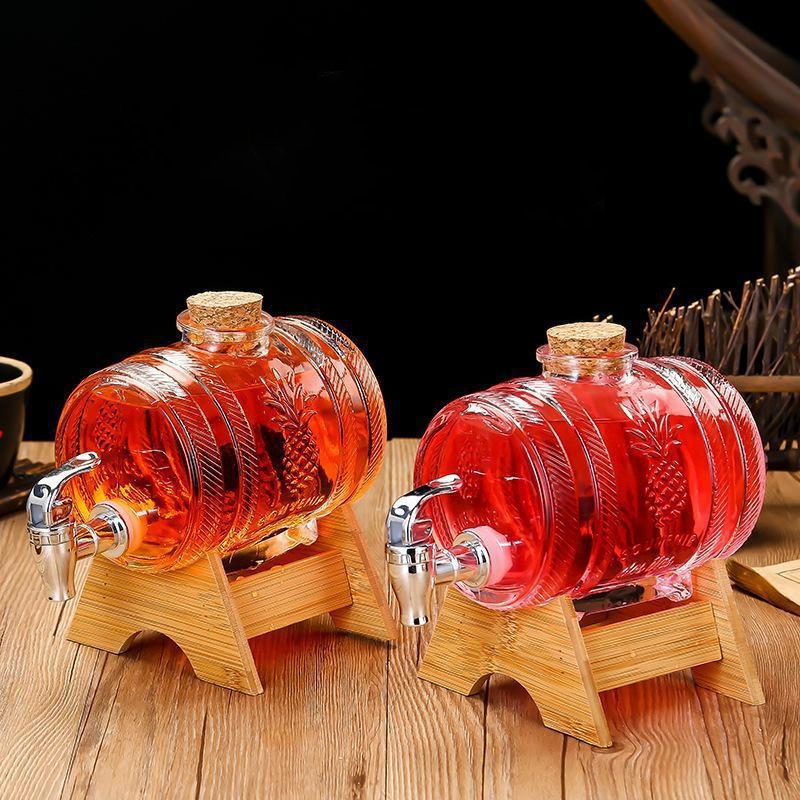 Barril de whisky de vidrio de  - Wine Whiskey Beer reseña y precio