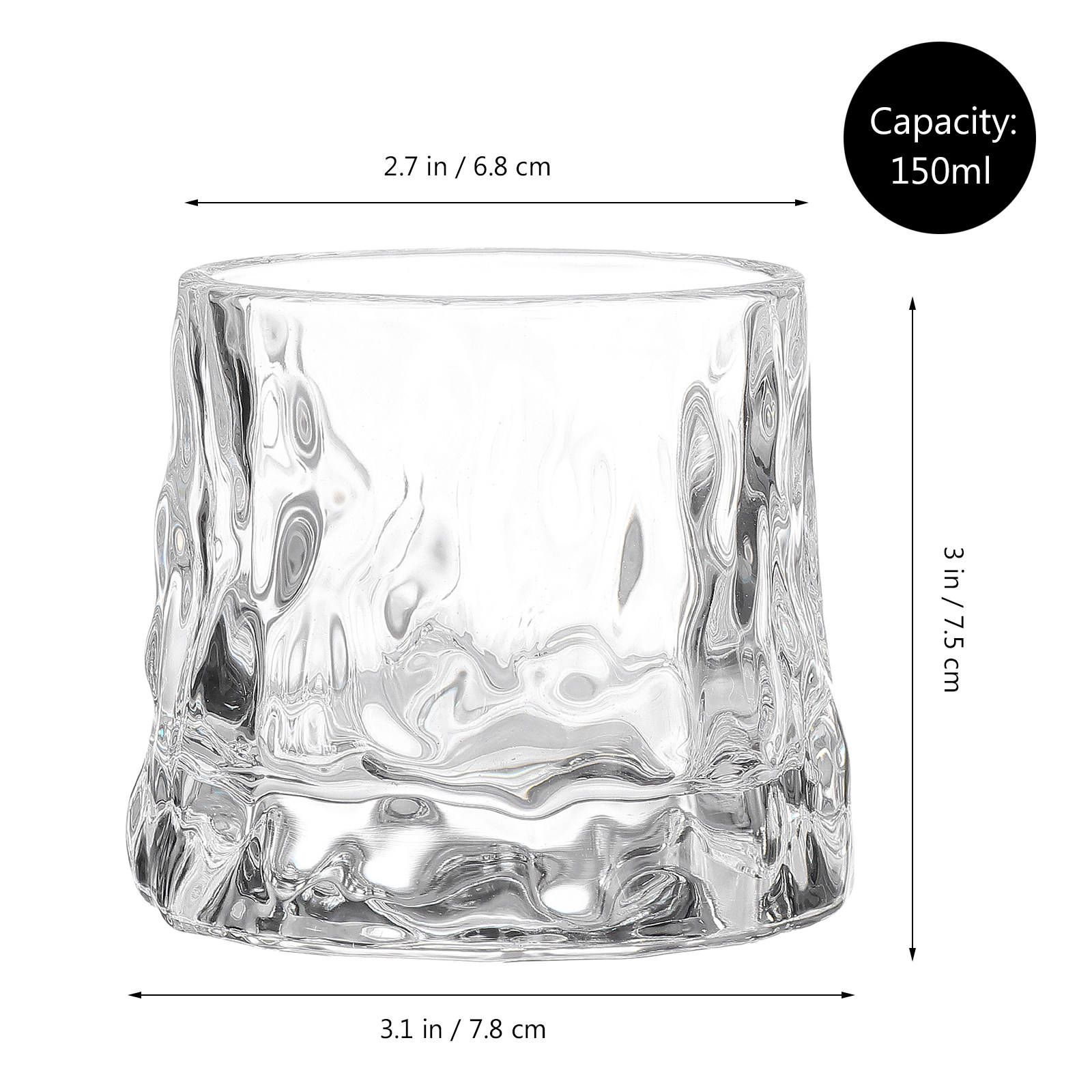 1 Vaso de Vino Martillado de P - Wine Whiskey Beer reseña y precio